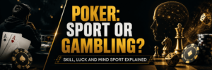 Is poker really luck, gambling or pure strategy